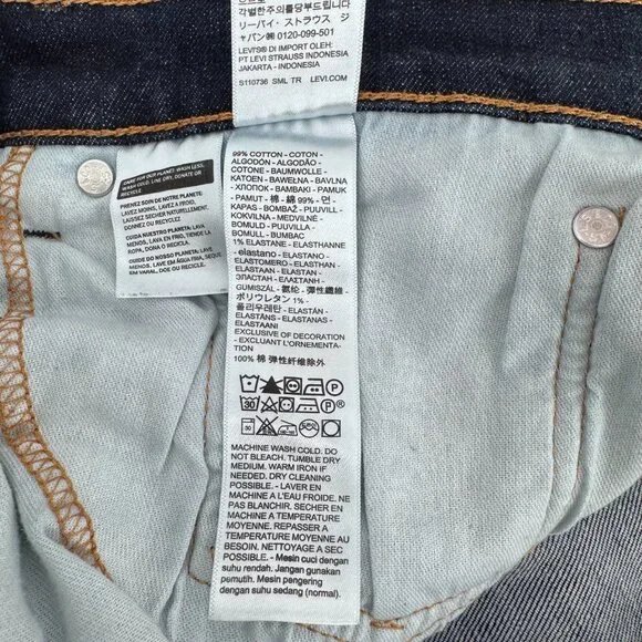 Levi’s 541 Men’s Athletic Taper Dark Wash Jeans 36x32 - Picture 14 of 15